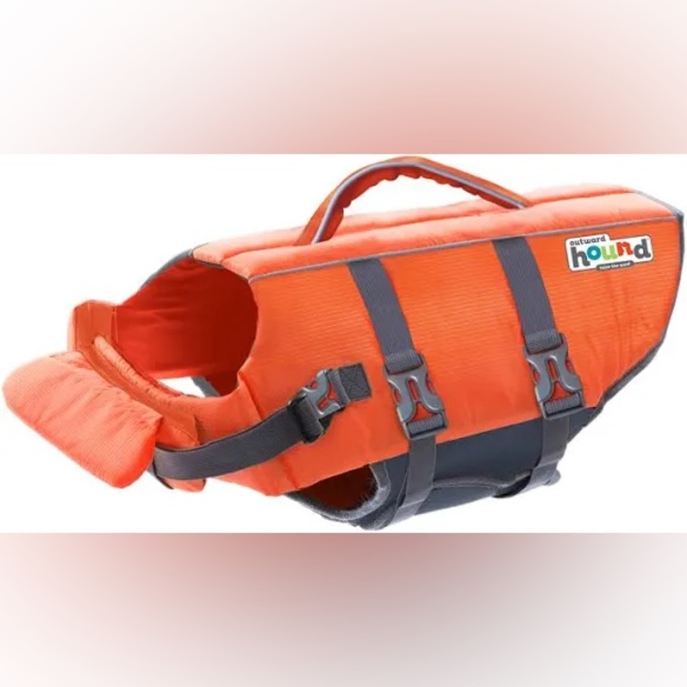 Outward Hound Red Dog Life Jacket Size Medium